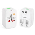 Adaptador de viaje universal mundial todo en 1 (UE + AU + Reino Unido + EE. UU.), Travel Adaptor