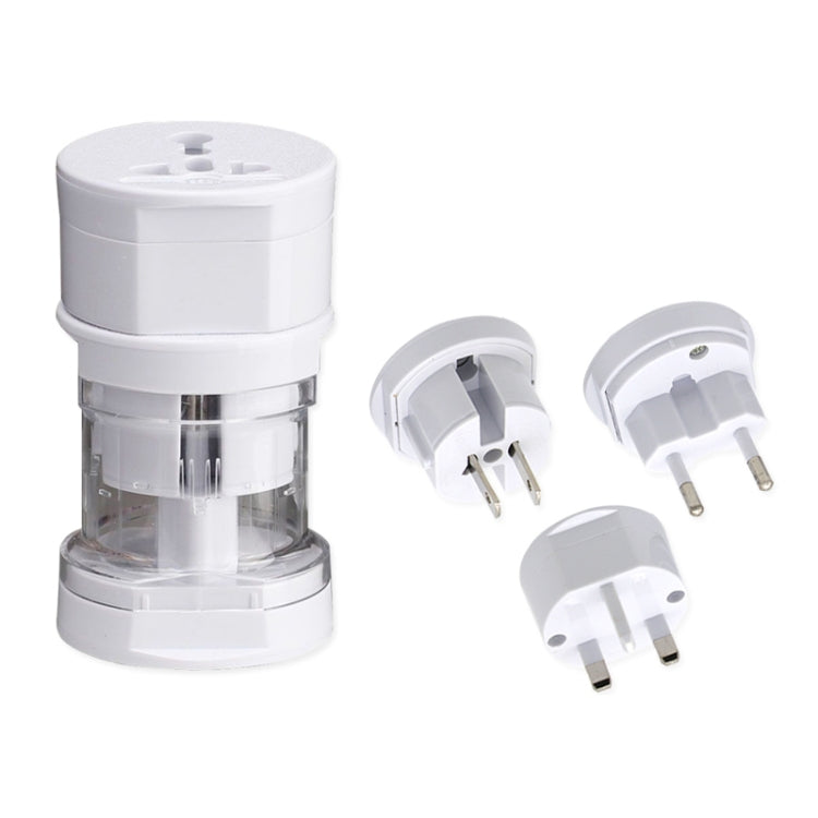 Adaptador universal de viaje con enchufe todo en 1 UE + AU + Reino Unido + EE. UU.