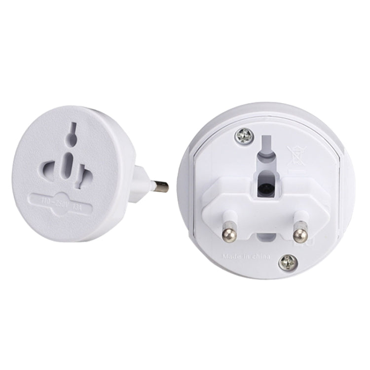 Adaptador universal de viaje con enchufe todo en 1 UE + AU + Reino Unido + EE. UU.