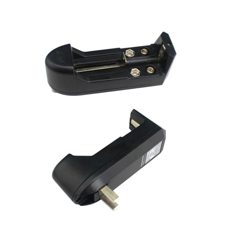 Cargador de CA universal para batería 16340/10440/14500/18650 de 9 V (enchufe estadounidense)