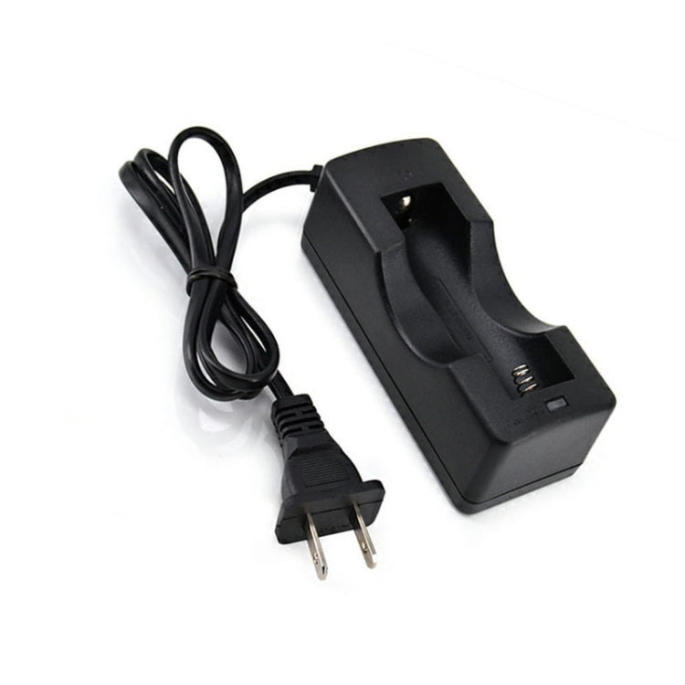 Cargador de batería para 18650, salida: 4,2 V/650 mA, enchufe de EE. UU., 650mA with cable