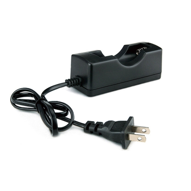 Cargador de batería para 18650, salida: 4,2 V/650 mA, enchufe de EE. UU., 650mA with cable