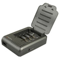 TR-003P4 TrustFire 1x4 Cargador de batería cilíndrico universal de iones de litio para 10430/ 10440/ 14500/ 16340/ 17670/ 18500