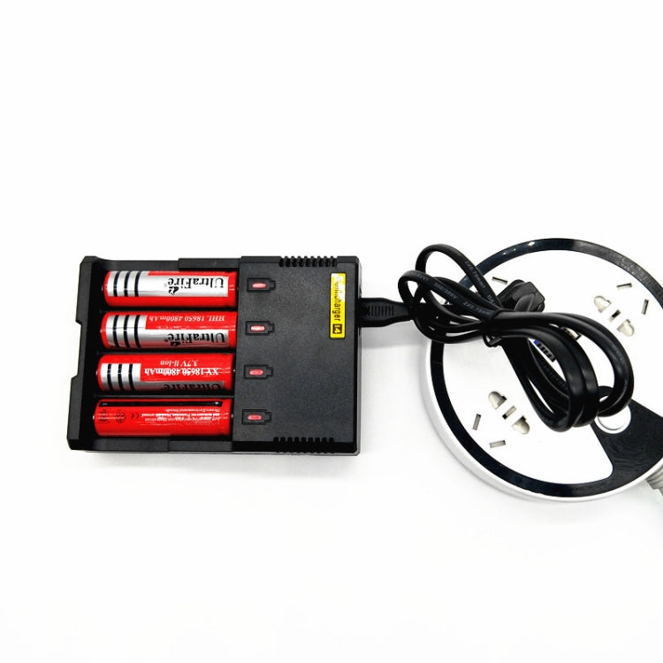 Cargador de batería de litio universal para 26650 / 22650 / 18650 / 17670 / 18490 / 17500 / 17335 / 16340 / 14500 / 10440 (100V - 240V), i4