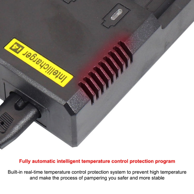 Cargador de batería de litio universal para 26650 / 22650 / 18650 / 17670 / 18490 / 17500 / 17335 / 16340 / 14500 / 10440 (100V - 240V), i4