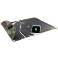 Panel solar plegable portátil de 10 W/bolsa de cargador solar para ordenadores portátiles/teléfonos móviles, 10W