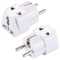 Adaptador de enchufe WD-9, adaptador de viaje con enchufe europeo