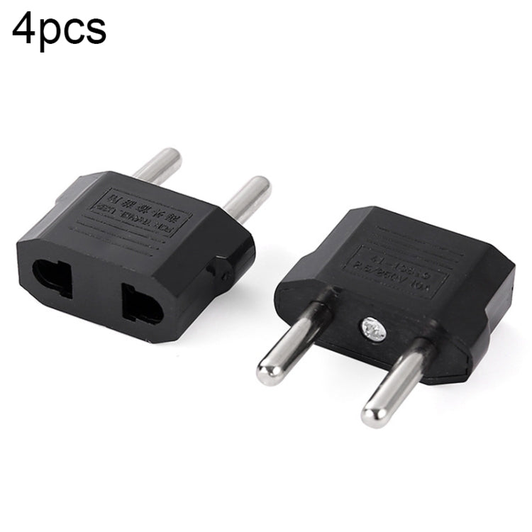 Los E.E.U.U. al adaptador del cargador del enchufe de la UE, adaptador del viaje con el enchufe del zócalo de Europa, US to EU Plug
