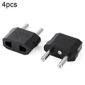Los E.E.U.U. al adaptador del cargador del enchufe de la UE, adaptador del viaje con el enchufe del zócalo de Europa, US to EU Plug