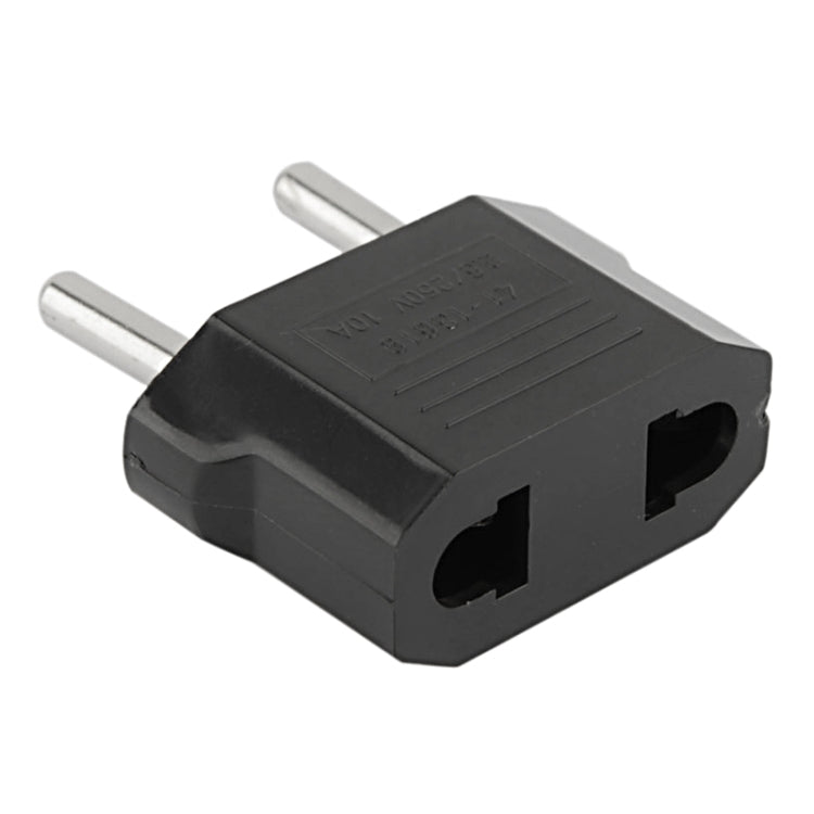 Los E.E.U.U. al adaptador del cargador del enchufe de la UE, adaptador del viaje con el enchufe del zócalo de Europa, US to EU Plug
