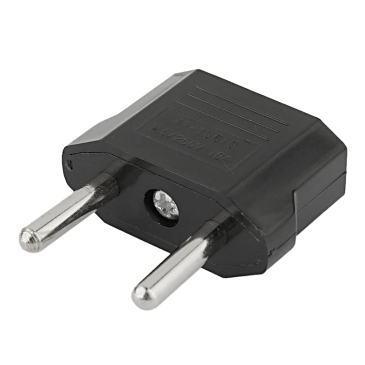 Los E.E.U.U. al adaptador del cargador del enchufe de la UE, adaptador del viaje con el enchufe del zócalo de Europa, US to EU Plug