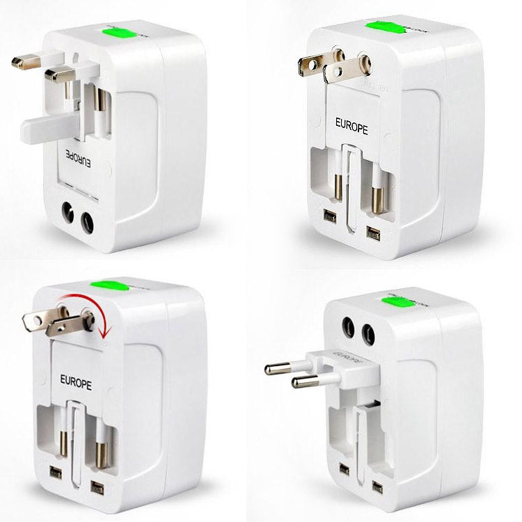 Adaptador de enchufe, enchufe adaptador de corriente alterna de viaje universal UE EE. UU. Reino Unido AU, Plug Adapter