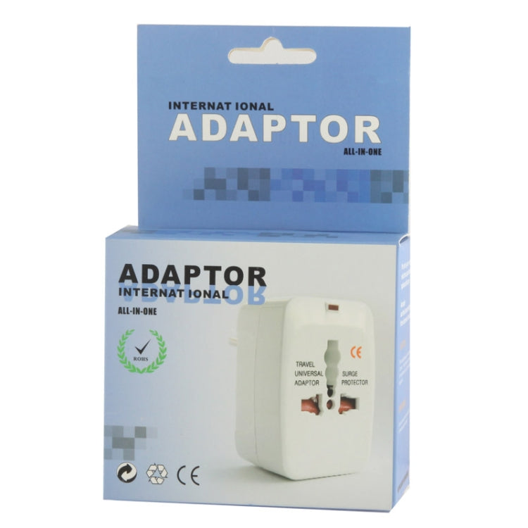 Adaptador de enchufe, enchufe adaptador de corriente alterna de viaje universal UE EE. UU. Reino Unido AU, Plug Adapter