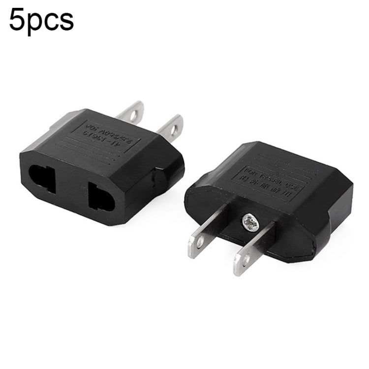 La UE tapa al adaptador del cargador del enchufe de los E.E.U.U., adaptador del viaje con el enchufe del zócalo de Estados Unidos, EU to US Plug