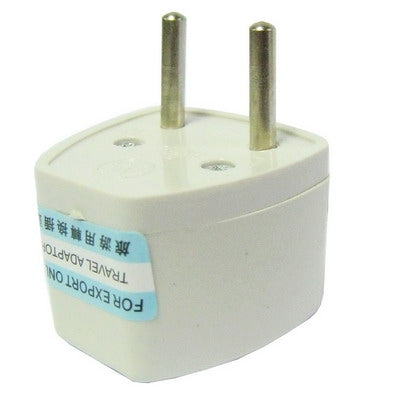 Adaptador de enchufe, adaptador de viaje con enchufe europeo, EU Plug