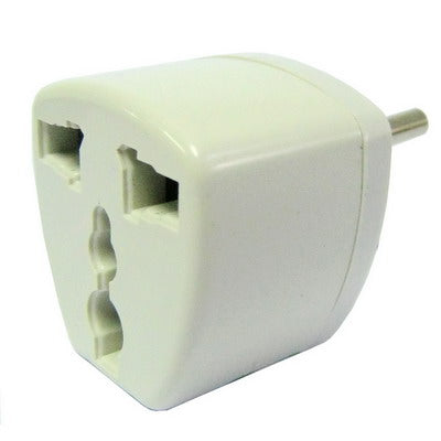 Adaptador de enchufe, adaptador de viaje con enchufe europeo, EU Plug