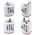 Adaptador de enchufe, adaptador para viajes mundiales 2 y cargador USB