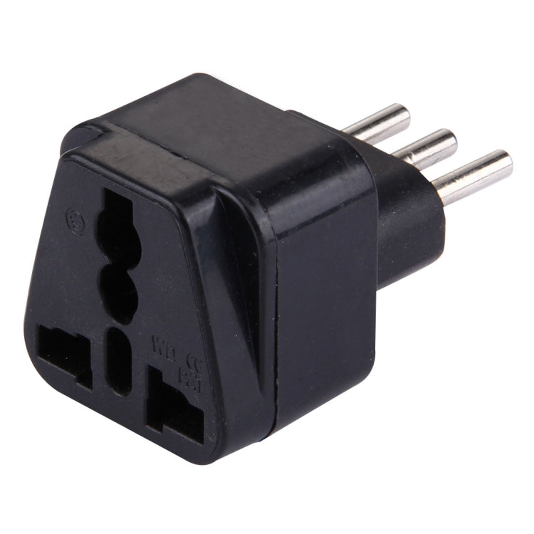 Adaptador de enchufe, adaptador de corriente de viaje con enchufe italiano, Italian Plug, Italian Plug(White)