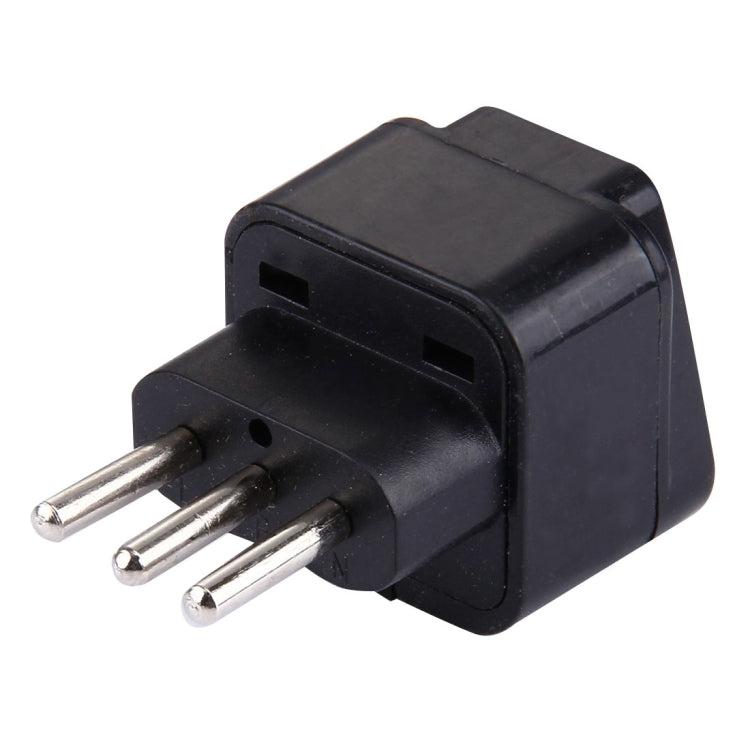 Adaptador de enchufe, adaptador de corriente de viaje con enchufe italiano, Italian Plug, Italian Plug(White)
