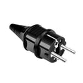 Adaptador de enchufe, adaptador de corriente de viaje con enchufe de la UE, EU Plug Male