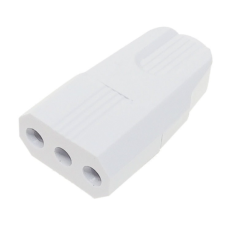 Adaptador de enchufe de toma de corriente de viaje Universal de pared de CA hembra de enchufe europeo, EU Plug Female