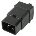 Adaptador de enchufe de toma de corriente de viaje universal de pared de CA macho de 3 clavijas, 3 Prong Male