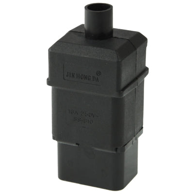Adaptador de enchufe de toma de corriente de viaje universal de pared de CA macho de 3 clavijas, 3 Prong Male