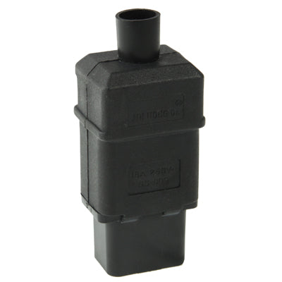 Adaptador de enchufe de toma de corriente de viaje universal de pared de CA hembra de 3 clavijas, 3 Prong Female