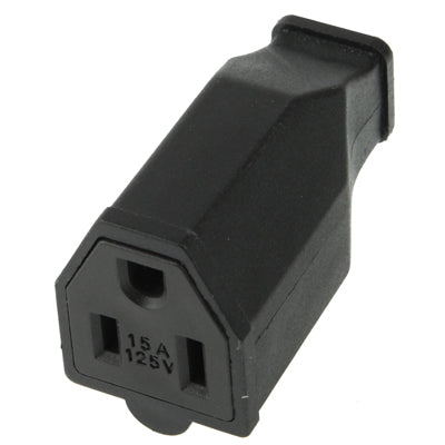 Adaptador de enchufe de toma de corriente de viaje Universal de pared de CA hembra de enchufe de EE. UU., US Plug Female