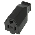 Adaptador de enchufe de toma de corriente de viaje Universal de pared de CA hembra de enchufe de EE. UU., US Plug Female