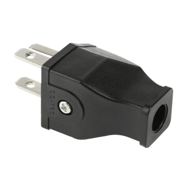 Adaptador de enchufe de toma de corriente de viaje Universal de pared de CA macho de enchufe estadounidense, US Plug Male