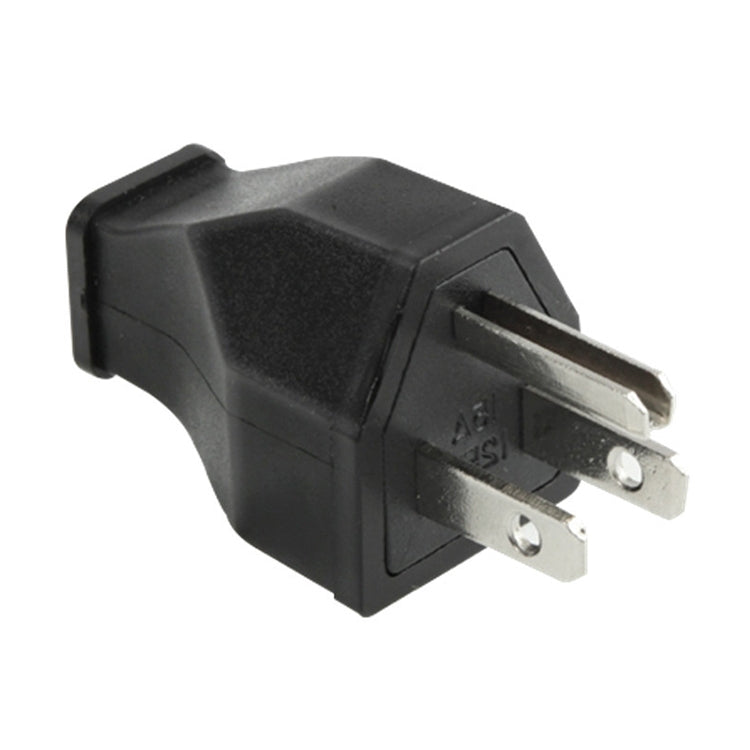 Adaptador de enchufe de toma de corriente de viaje Universal de pared de CA macho de enchufe estadounidense, US Plug Male