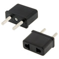 Enchufe de EE. UU. a enchufe de la UE Adaptador de enchufe de toma de corriente de viaje universal de pared de CA, US / AU to EU Plug (Rectangle)