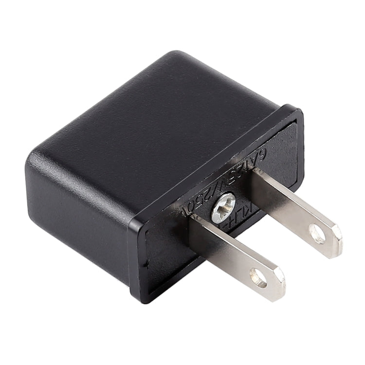 Enchufe de EE. UU., UE y AU a enchufe de EE. UU. Adaptador de enchufe de toma de corriente de viaje universal de pared de CA, US & EU & AU to US Plug