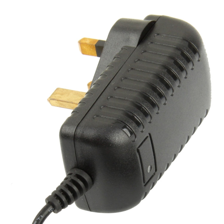 Adaptador de corriente CA 100-240 V a CC 9 V 2 A con enchufe británico de alta calidad, puntas: 5,5 x 2,1 mm, longitud del cable: 1 m, UK Plug DC 9V 2A