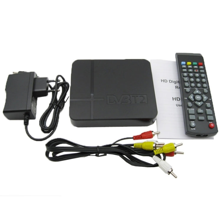 Mini set-top box terrestre del receptor HD DVB-T2, ayuda USB/HDMI/MPEG4/H.264