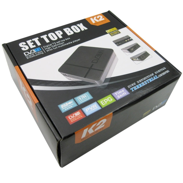 Mini set-top box terrestre del receptor HD DVB-T2, ayuda USB/HDMI/MPEG4/H.264