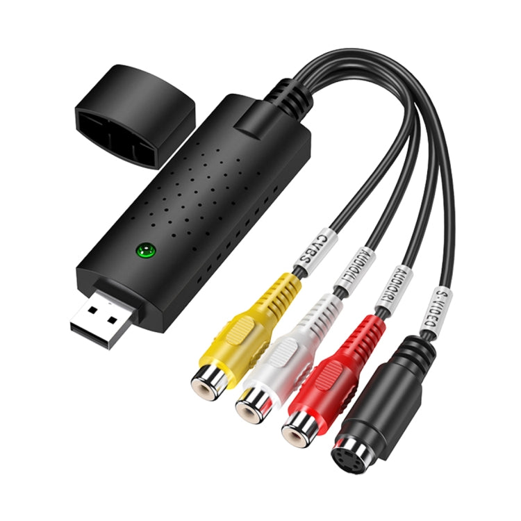 DVD Maker USB 2.0 Captura y edición de vídeo (Easy CAP), compatible con formato de compresión MPEG-1/MPEG-2, chip: MA2106, DC60, MA2106 Chip, EM2860 Chip