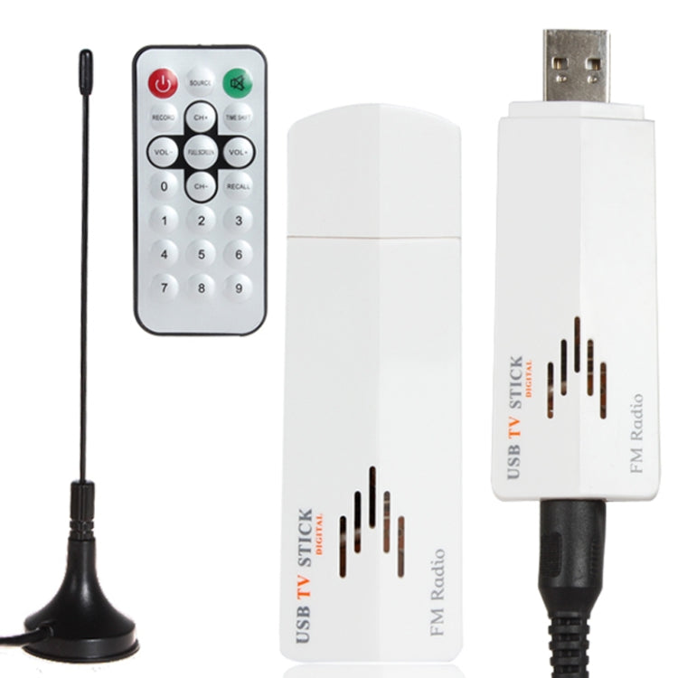 Stick de TV analógica USB, vea TV analógica en su PC, con AV IN, adecuado para todo el mundo, TV Stick