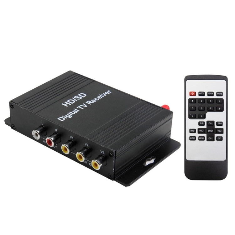 Receptor de TV digital móvil de alta velocidad para automóvil ISDB-T, adecuado para el mercado de Brasil, Perú, Chile, etc. de América del Sur