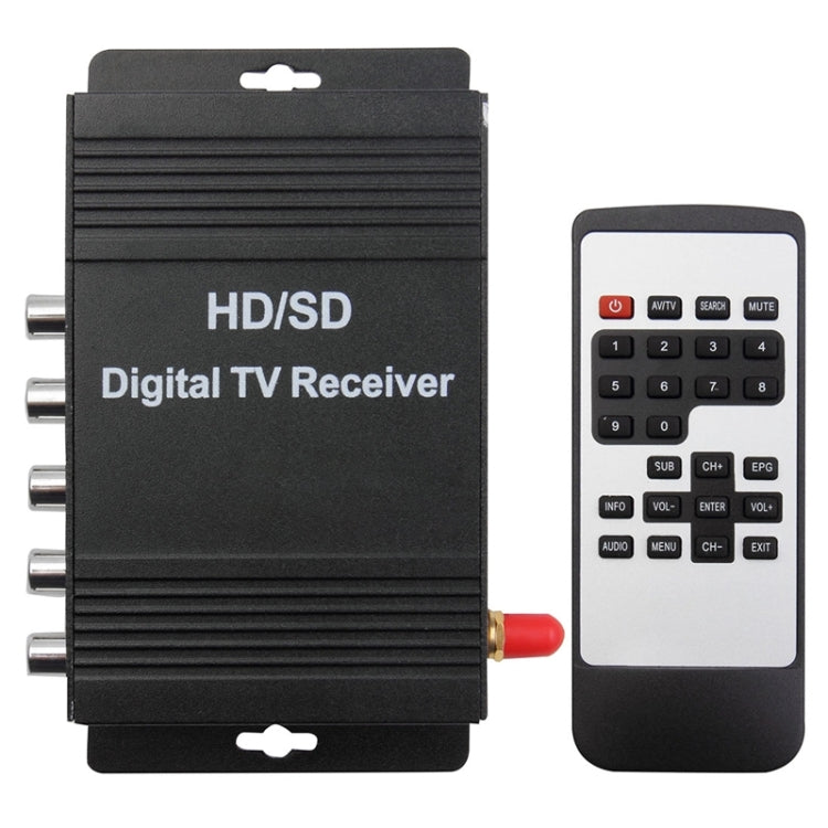 Receptor de TV digital móvil de alta velocidad para automóvil ISDB-T, adecuado para el mercado de Brasil, Perú, Chile, etc. de América del Sur