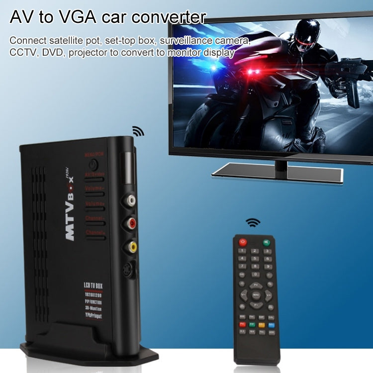 TV-Box LCD HD con mando a distancia, TV (PAL-BG+PAL-DK)