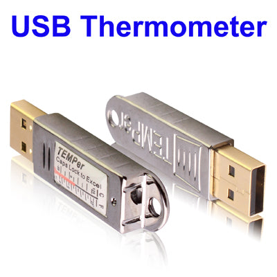 Termómetro USB/Sensor de PC digital integrado, rango de temperatura: -67 grados Fahrenheit a 257 grados Fahrenheit