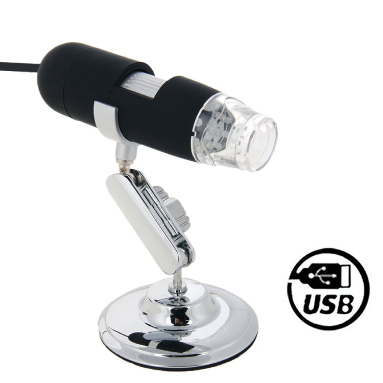 Microscopio digital USB 2.0 de 1,3 megapíxeles 500X con 8 LED, 500X