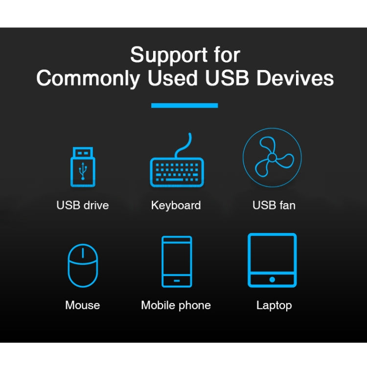 Adaptador divisor USB HUB 2.0 USB de 4 puertos con interruptor, 4 Ports with Switch (White), 4 Ports with Switch (Black)