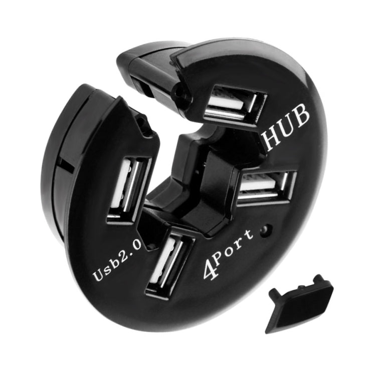 Adaptador divisor USB HUB 2.0 USB de 4 puertos con vaso antipolvo, with Anti Dust Cup