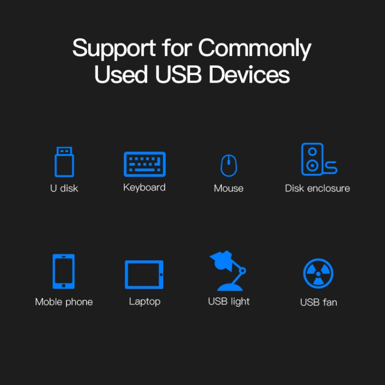 Adaptador divisor USB HUB 2.0 USB de 4 puertos con vaso antipolvo, with Anti Dust Cup