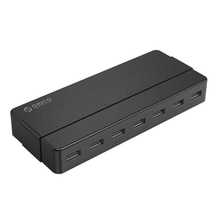 Orico H7928-U2-V1 HUB USB 2.0 de 7 puertos de escritorio con adaptador de corriente, USB 2.0