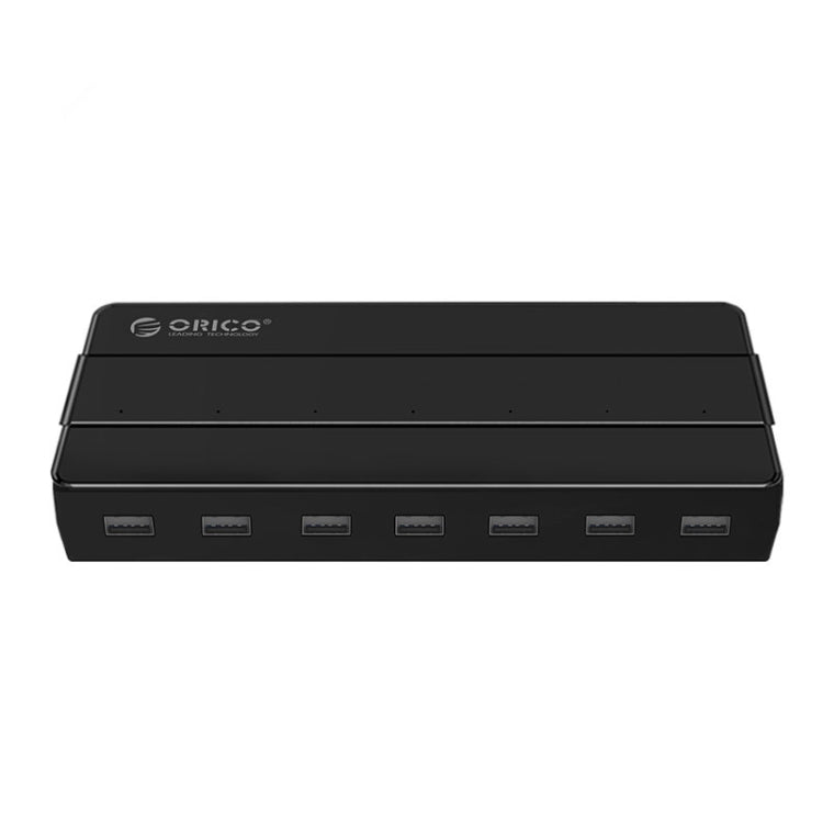 Orico H7928-U2-V1 HUB USB 2.0 de 7 puertos de escritorio con adaptador de corriente, USB 2.0