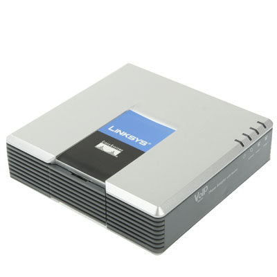 Adaptador de teléfono VOIP PSTN LINKSYS SPA2102 desbloqueado con 2 puertos FXS + WAN, 2x FXS + WAN Port